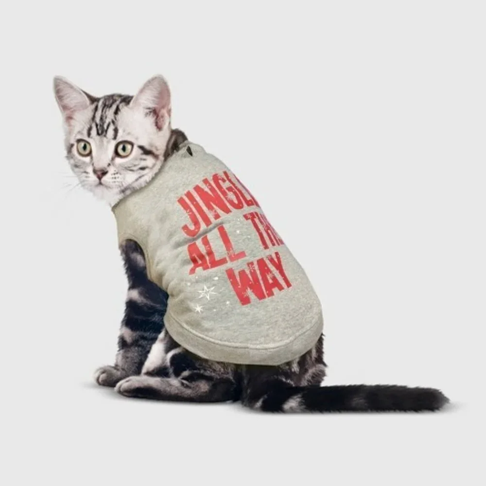 Christmas Pet Sweater Wondershop Christmas Jingle All The Way Pet Shirt Clothing